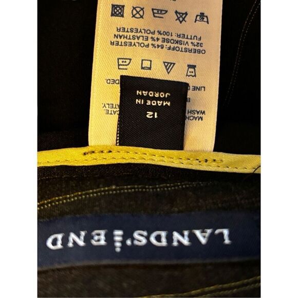 Lands end  pin stripped dress pants - Picture 8 of 9